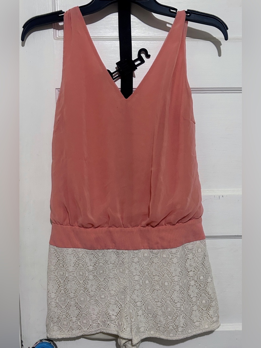 Charlotte Russe Coral Sleeveless Top